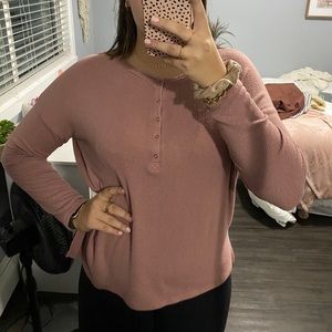 Super soft Henley tee